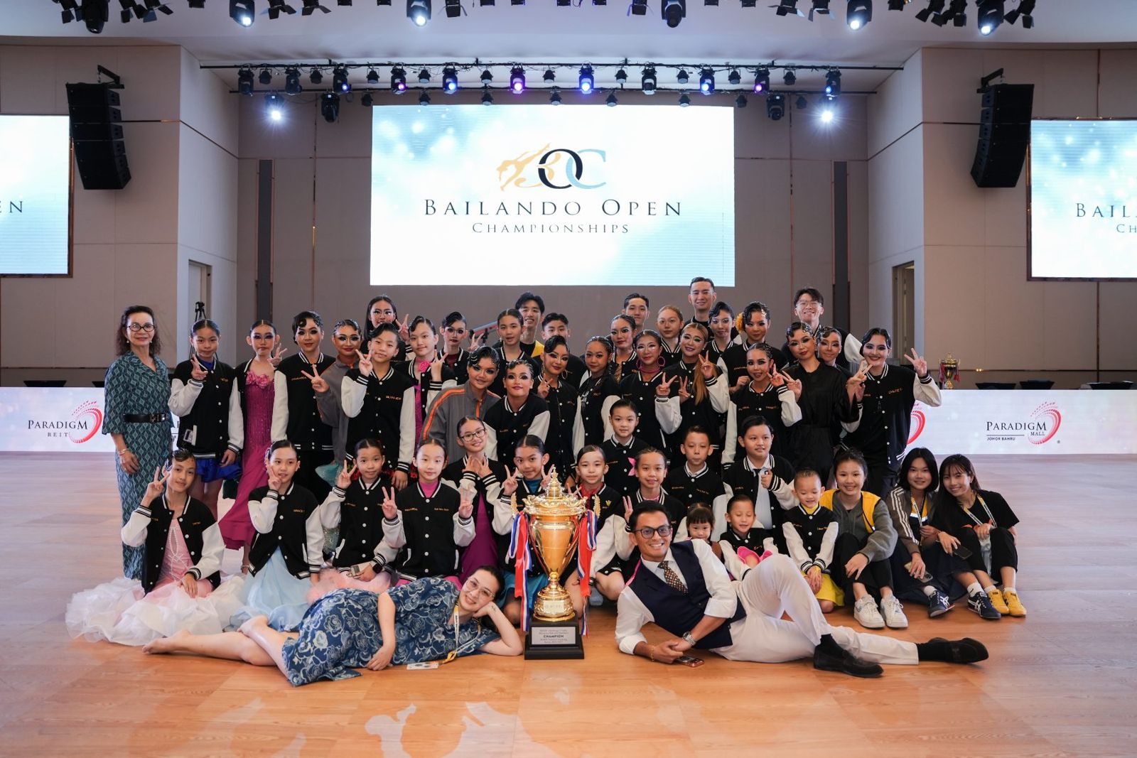 Team BDA at the Bailando Open Championships